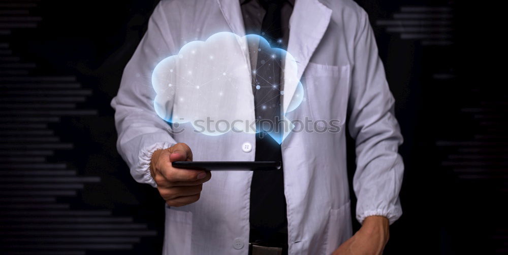 Similar – Image, Stock Photo Woman in protective clothes posing with a blue paint roller #DIY