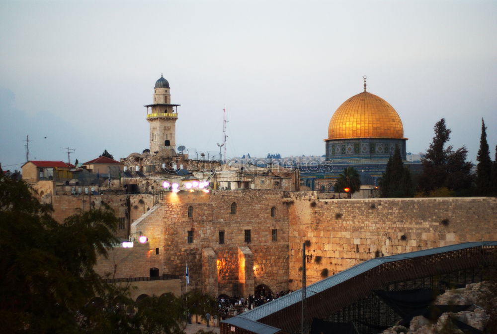 Similar – Image, Stock Photo Dome of the Rock in Jerusalem at Night