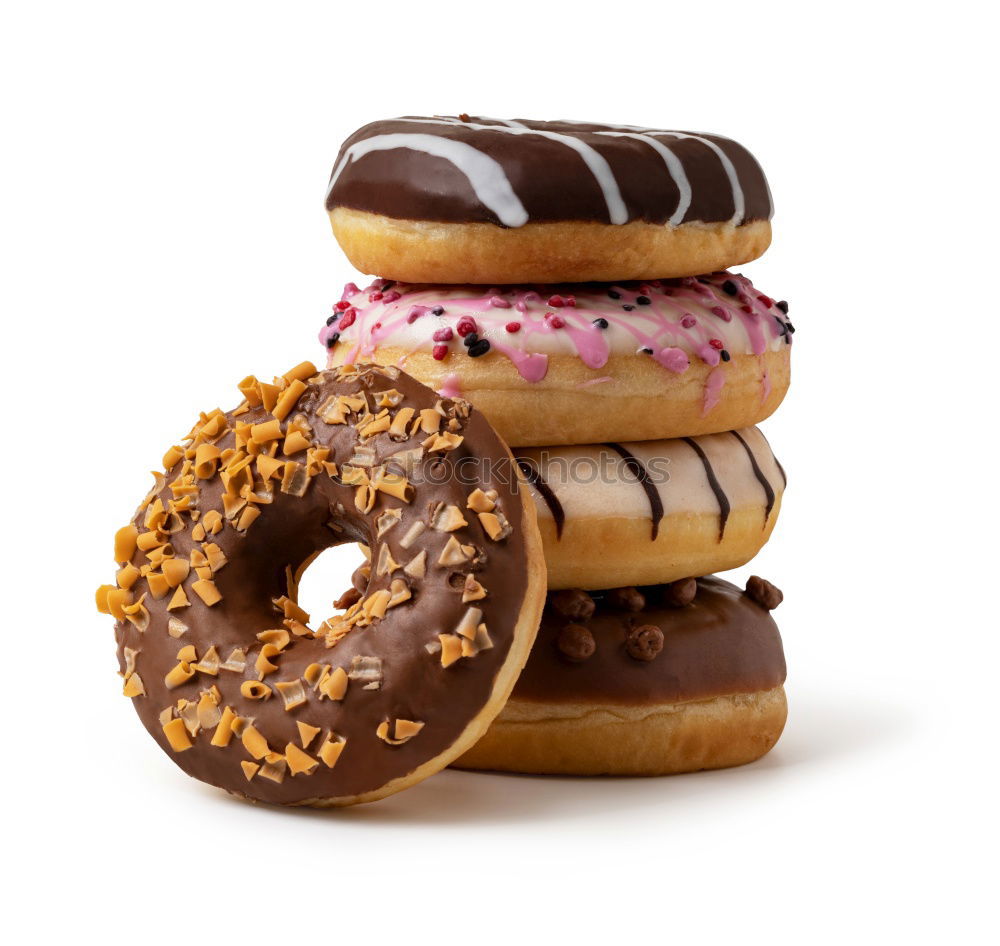 Similar – Image, Stock Photo Funny Colorful Donuts In Box