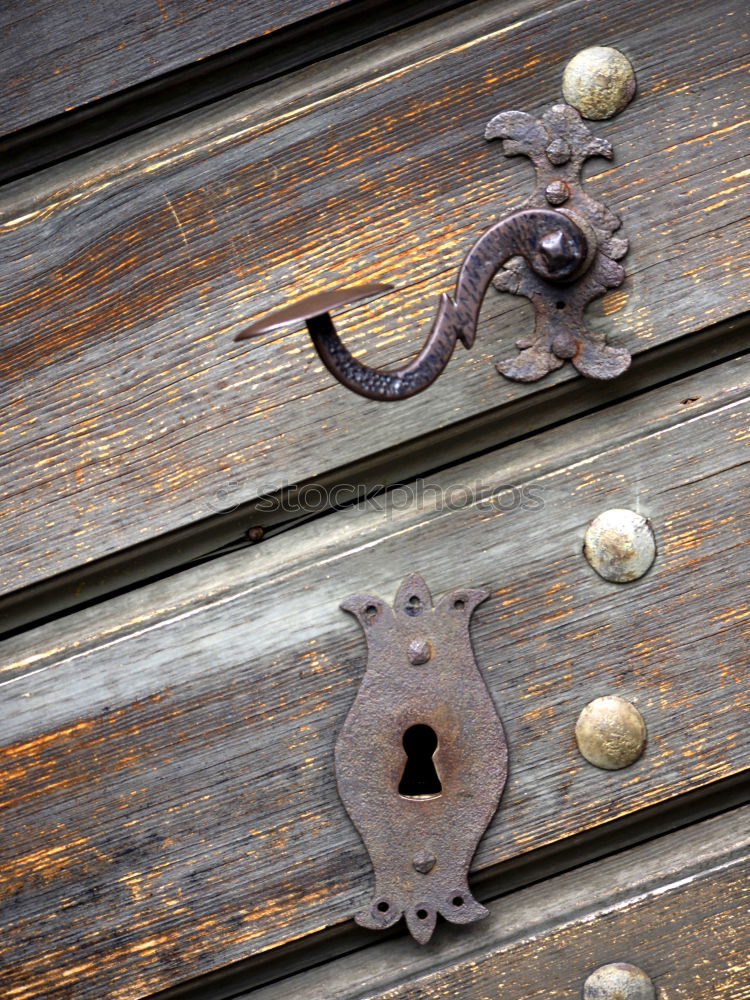 Similar – Image, Stock Photo castle Key Wood Door