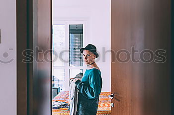 Similar – Image, Stock Photo Sensual stylish woman on street