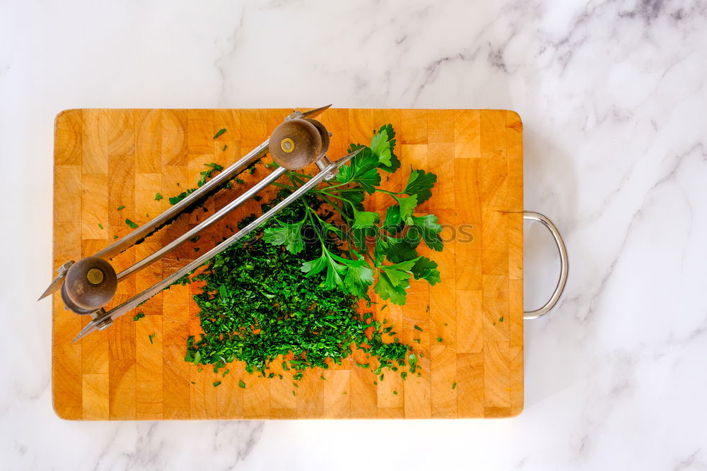 Image, Stock Photo cut Food Herbs and spices