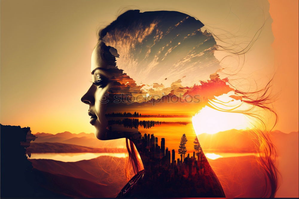 Similar – Image, Stock Photo Sunset in Colour