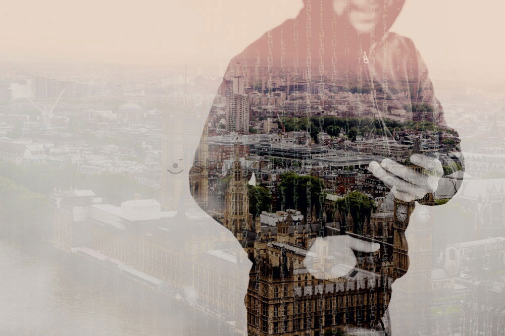 Similar – Image, Stock Photo sister in London Lifestyle
