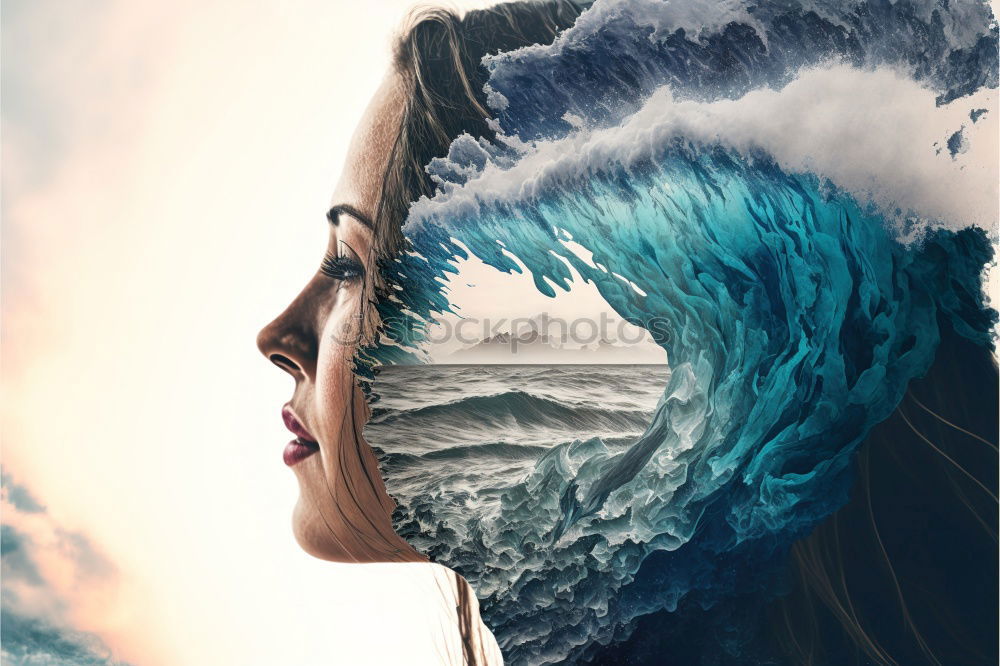 Similar – Image, Stock Photo #AS# Wave Nature Elements