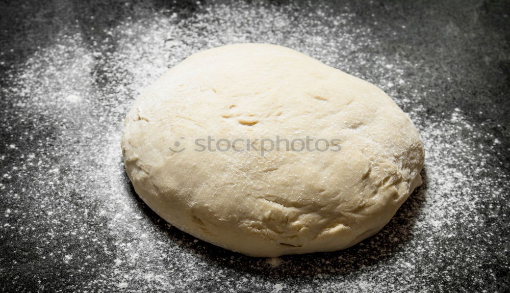 Similar – baked bread in half Bread