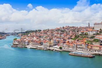 Image, Stock Photo Historic architecture in downtown of Porto, North Region, Portugal