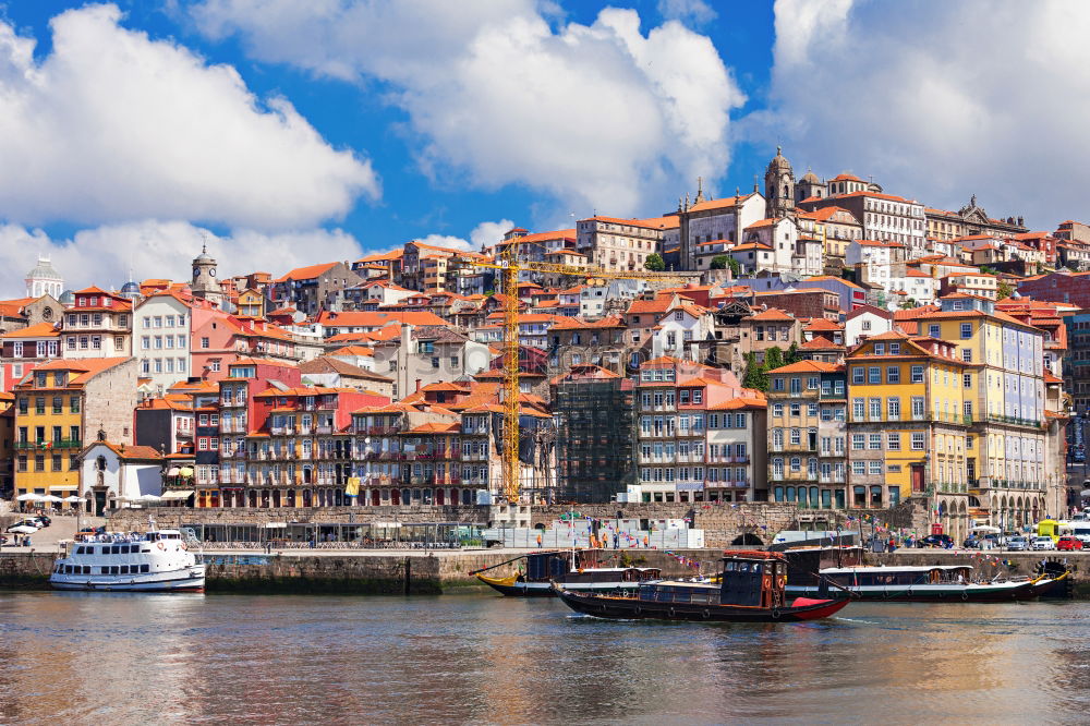 Similar – Stacked houses in Porto