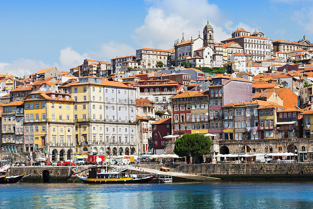 Similar – Stacked houses in Porto