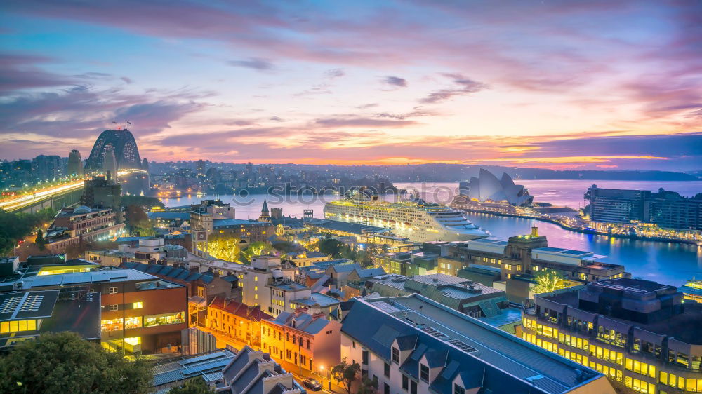 Similar – Image, Stock Photo Panorama of Porto and the Duoro at sunset