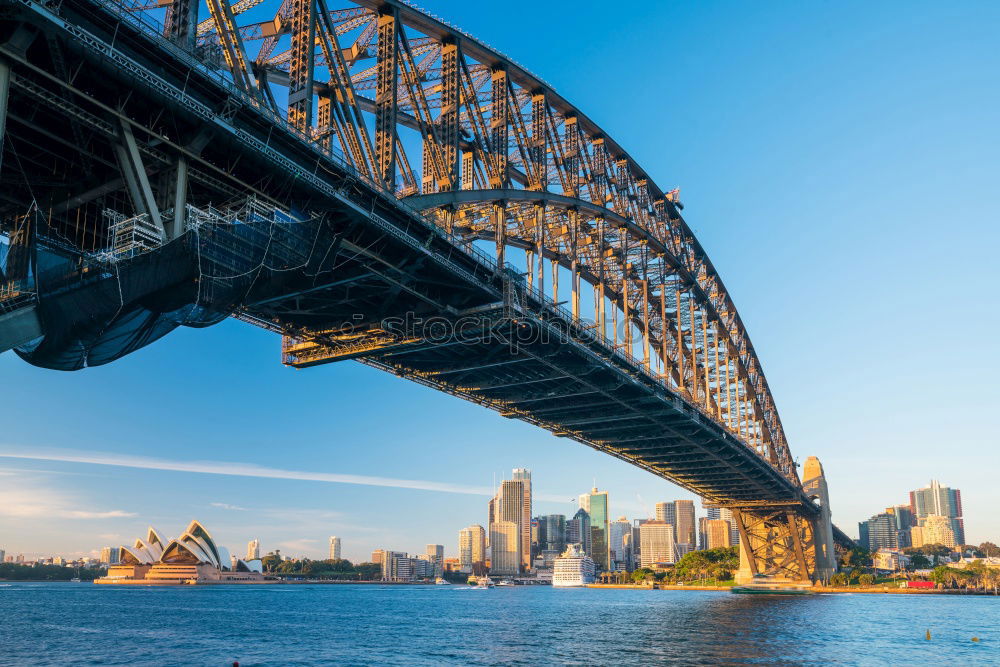Similar – Image, Stock Photo Sydney Opera House under the Bridge