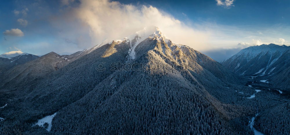 Similar – Image, Stock Photo Styria Fog line
