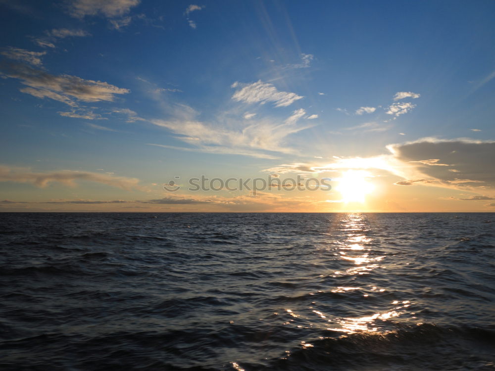 Similar – Image, Stock Photo Sailman’s sunset Sailing