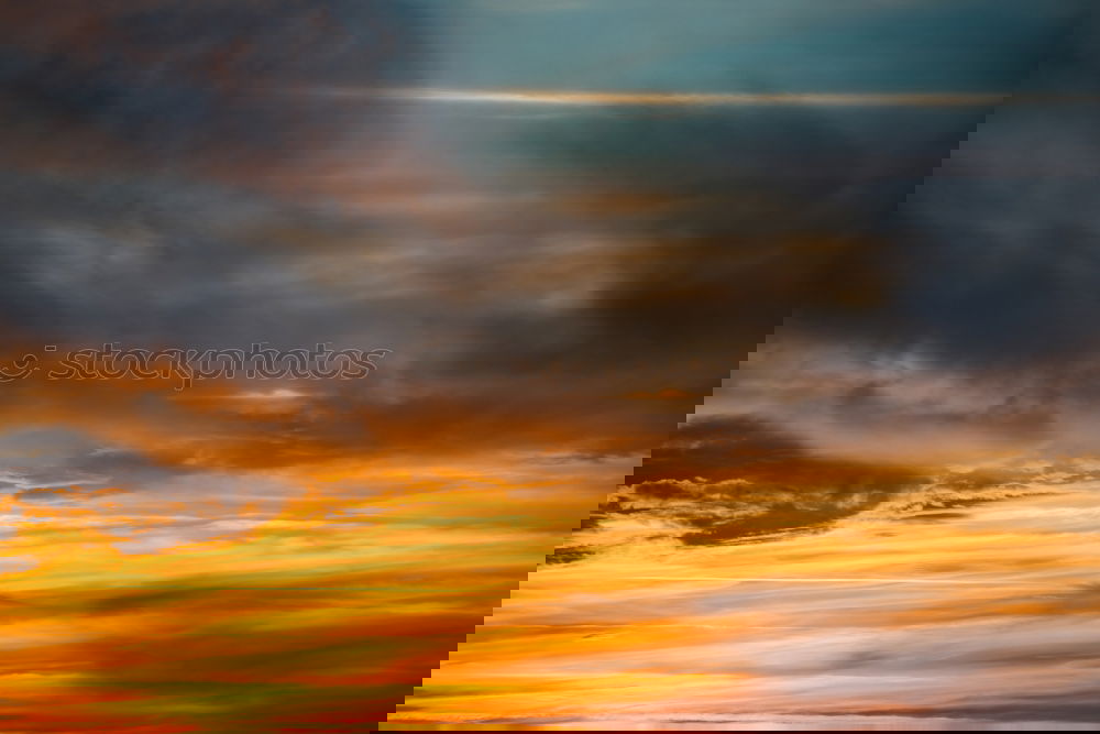 Similar – Image, Stock Photo Picturesque view of sun above ocean