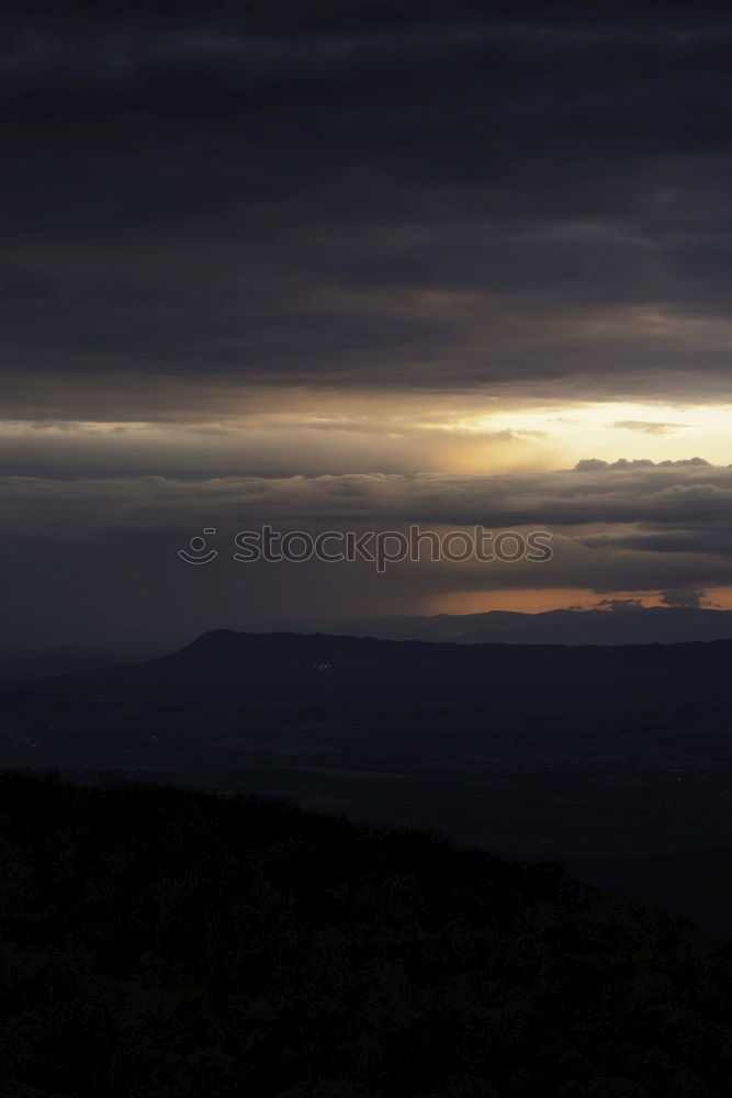 Similar – Image, Stock Photo starry night Trip