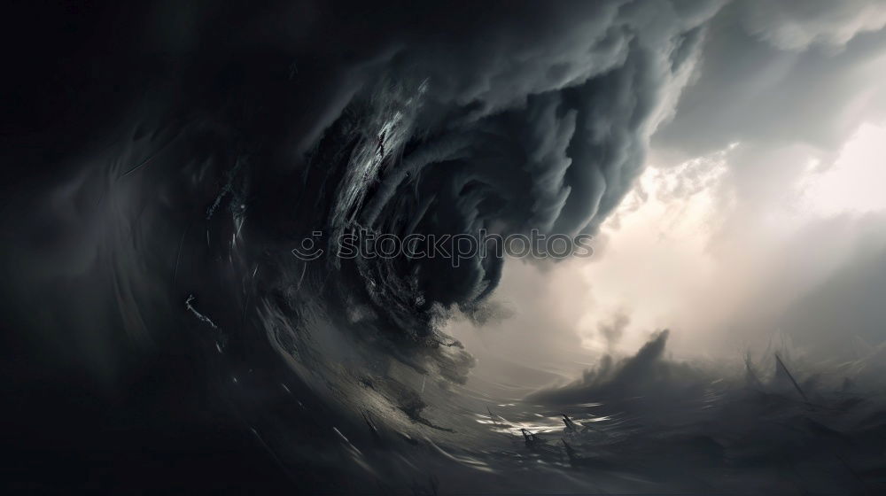 Similar – Image, Stock Photo canopy Clouds Dark Storm