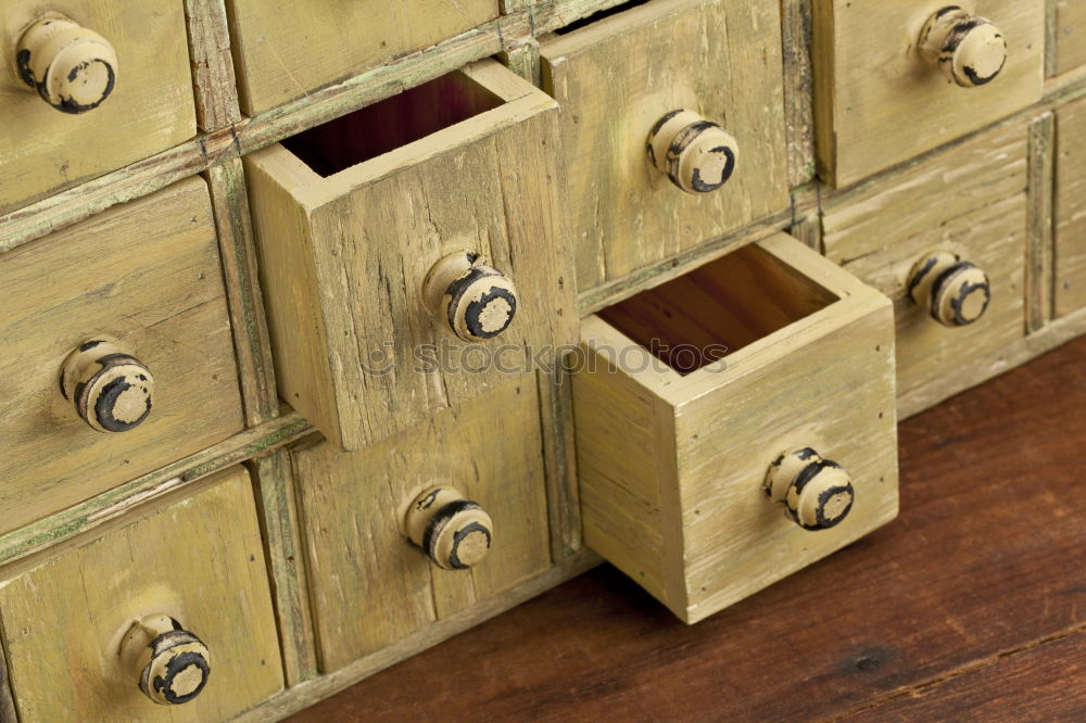 Similar – Image, Stock Photo cubed Cupboard Drawer