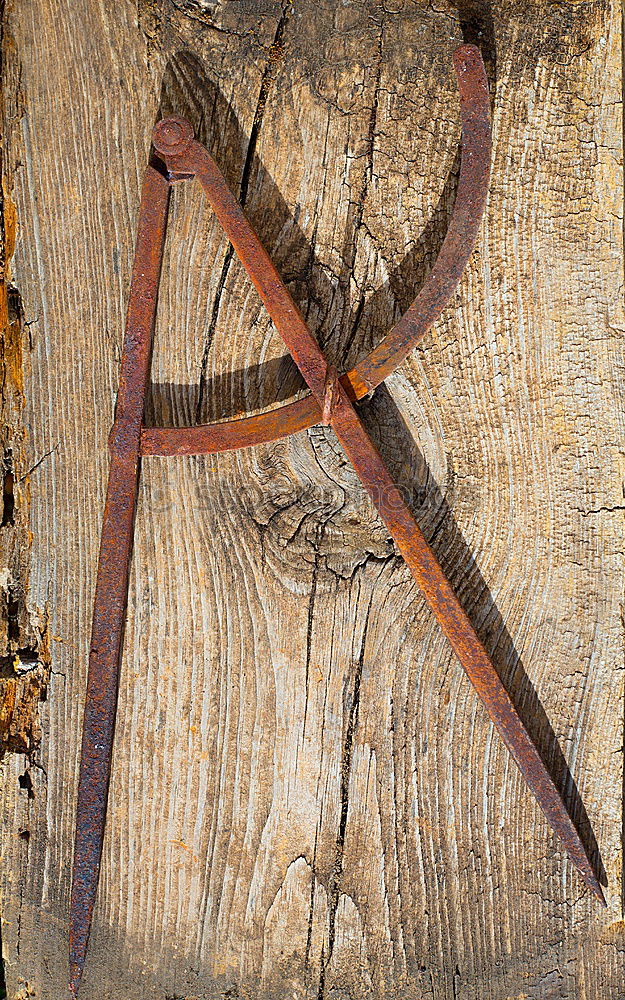 Similar – number four wood background