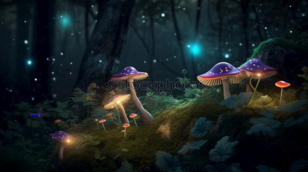 Similar – Image, Stock Photo swarm mushrooms Mushroom