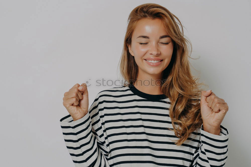 Similar – Image, Stock Photo woman close up eating oat and fruits bowl for breakfast