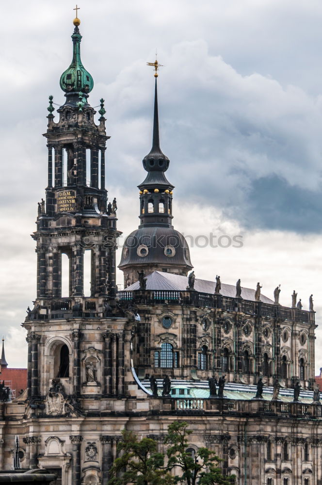 Similar – Sights of Berlin by mobile: French Cathedral II