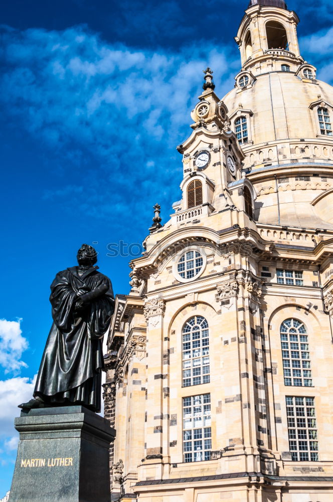 Similar – luther and frauenkirche