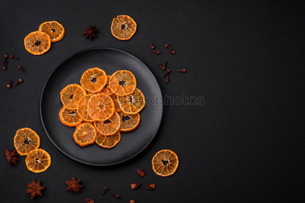 Similar – Image, Stock Photo Kumquat fruits on a dark wooden background