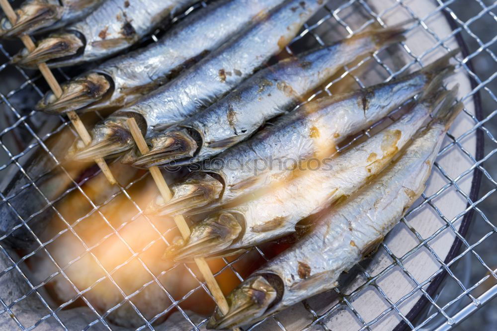 Grillsardinen Lebensmittel