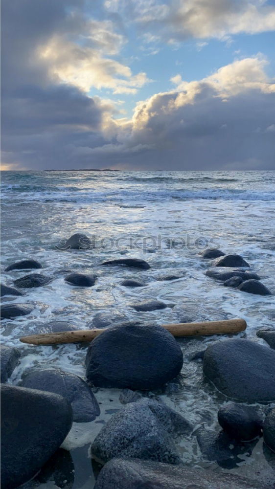 Similar – Lava Beach Iceland