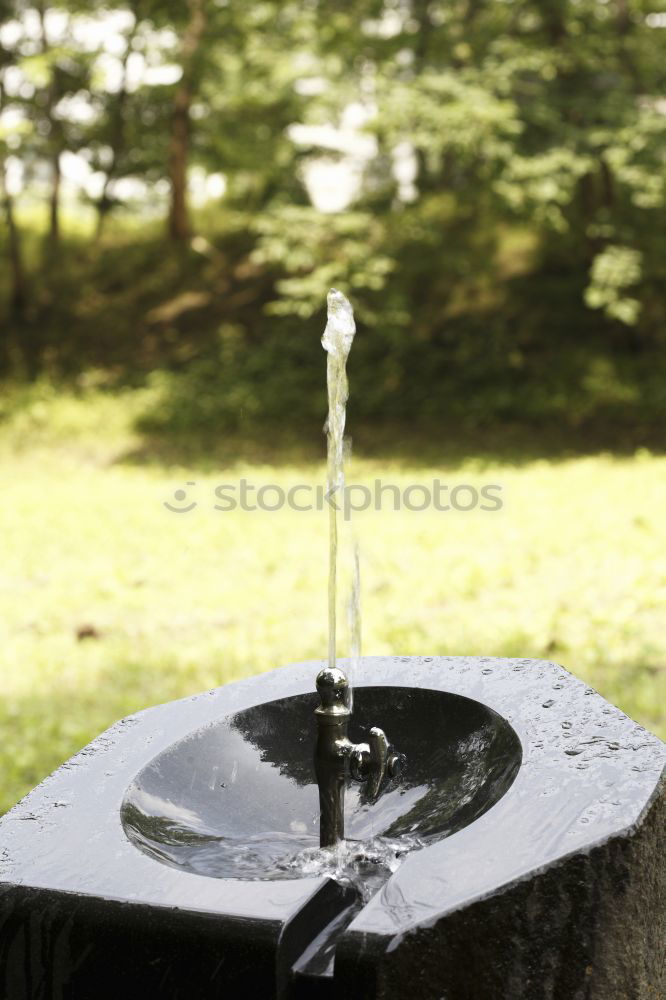 Similar – Image, Stock Photo Public washbasin Nature