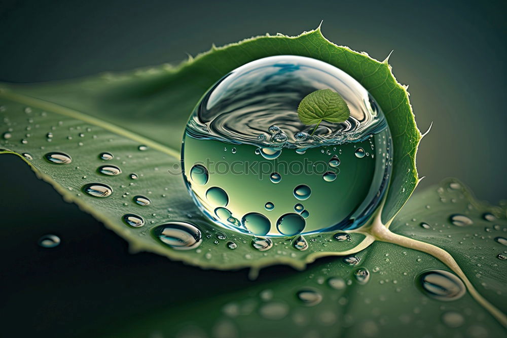 Similar – Image, Stock Photo dew drops Cold drink