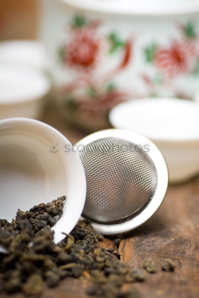 Similar – Image, Stock Photo Hand hold very small cup of coffee