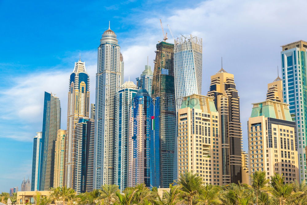 Similar – Skyscrapers Dubai Marina