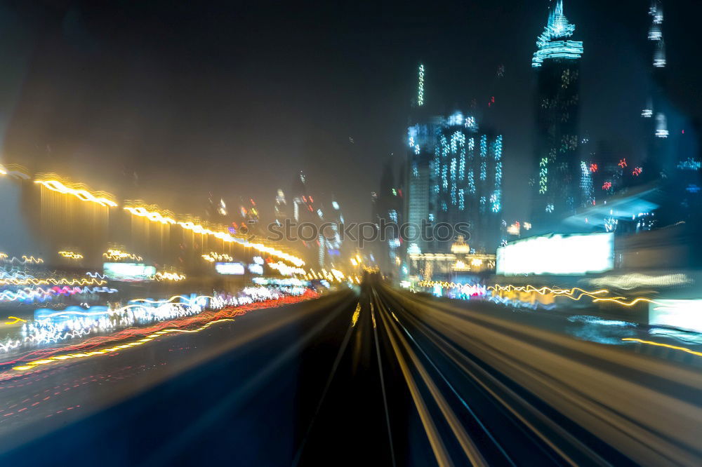 Similar – Frankfurt by night Town