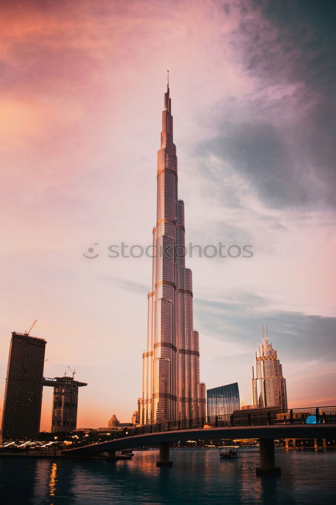 Similar – Dubai Sonnenuntergang