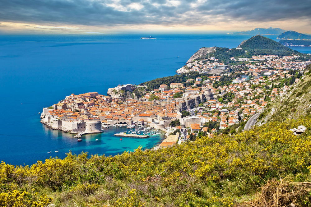 Similar – Image, Stock Photo Dubrovnik from above