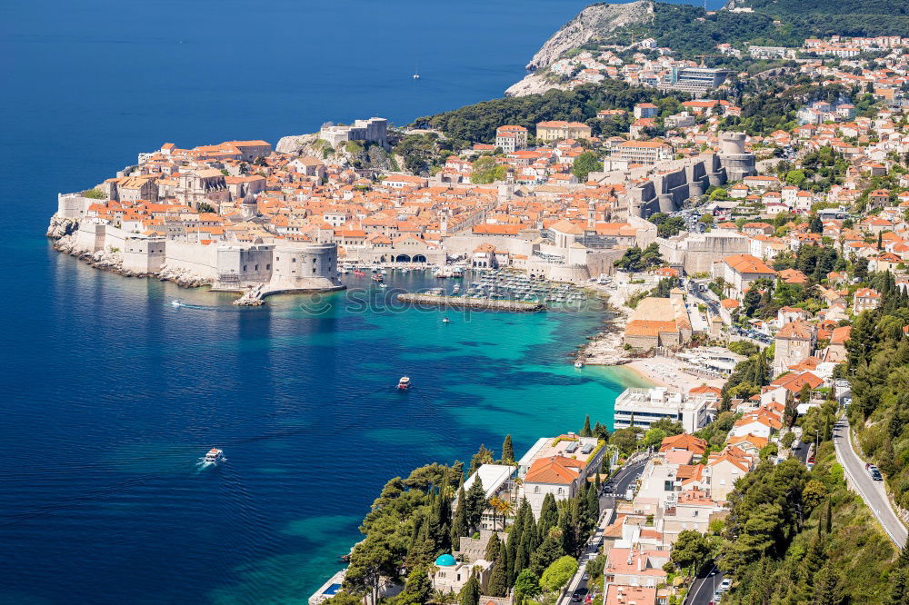 Similar – Image, Stock Photo Dubrovnik from above