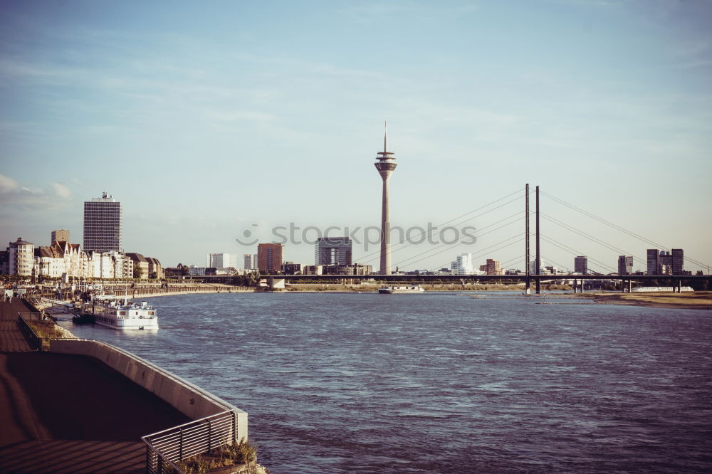 Similar – Düsseldorf Summer Evening