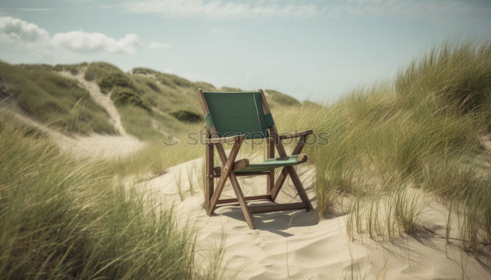 Similar – Young woman sitting alone on the beach and has wanderlust