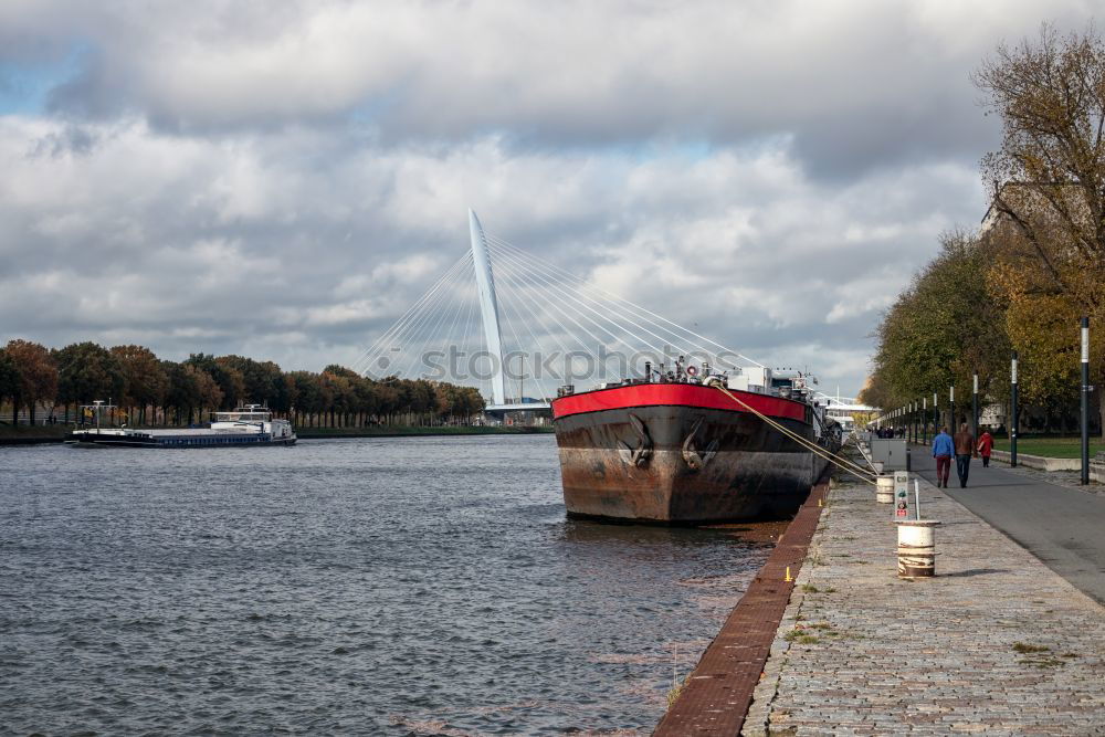 Baltic cutter in the marina, boat harbour Karlshagen Usedom_001