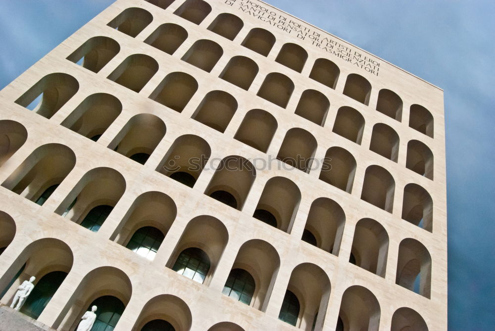 Similar – Image, Stock Photo Palazzo della Civiltà Italiana *one*