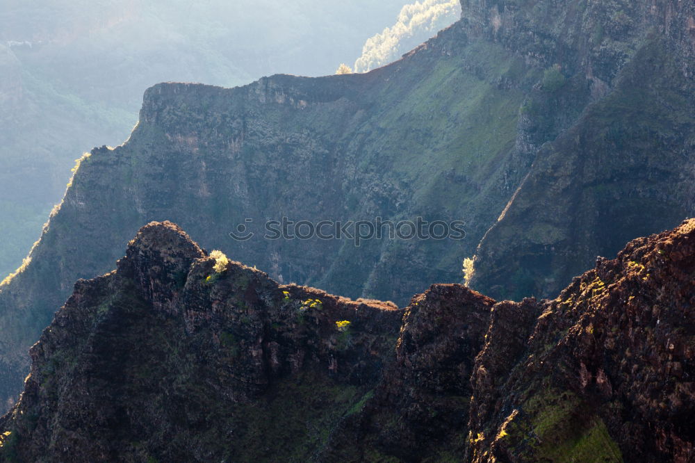 Similar – Image, Stock Photo Woman in mountains