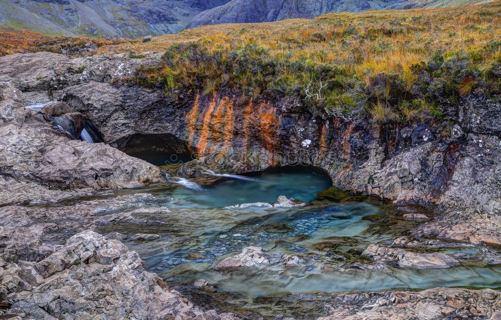 Similar – Miniature waterfall