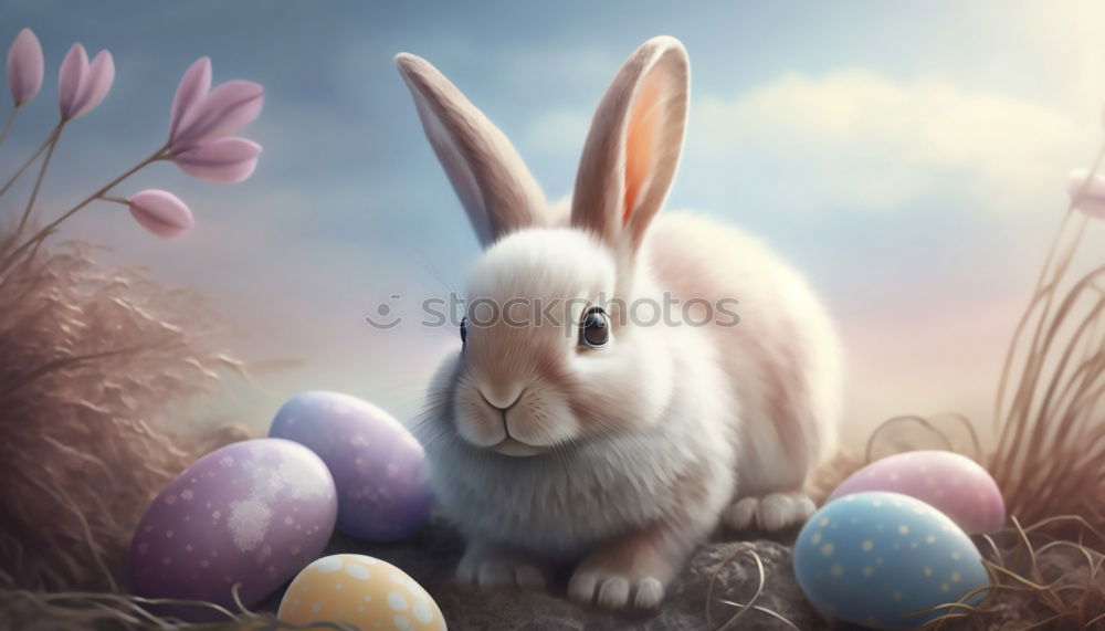 Similar – Easter Bunny comes around (2)