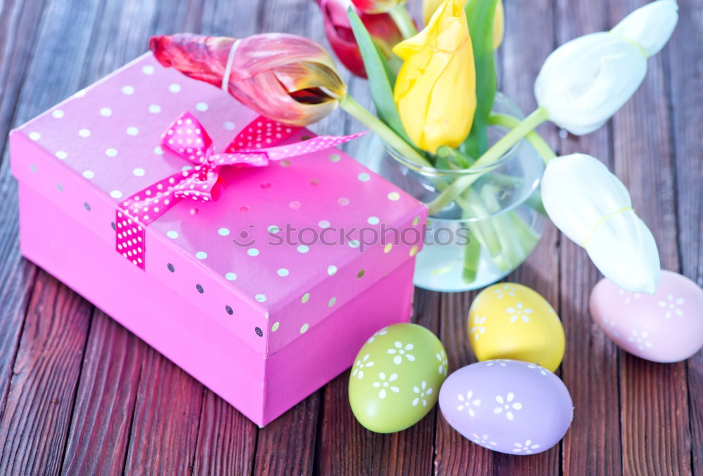 Similar – Image, Stock Photo Easter eggs Spring