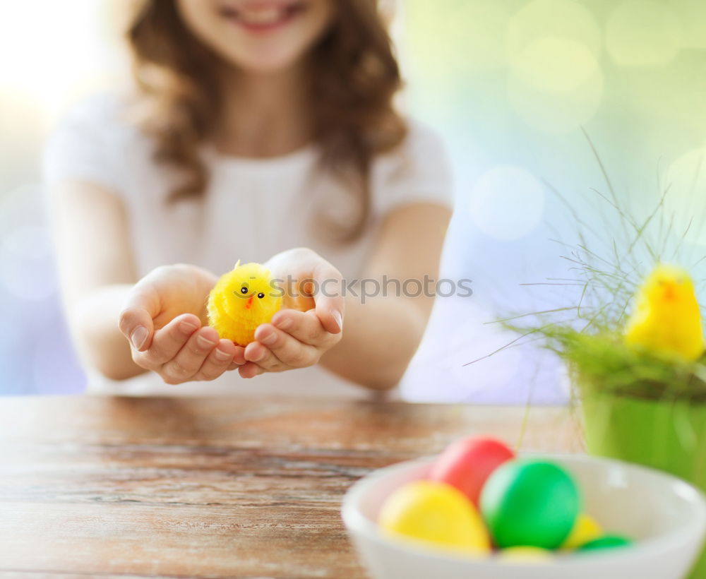 Similar – Image, Stock Photo Making necklaces of colored beads