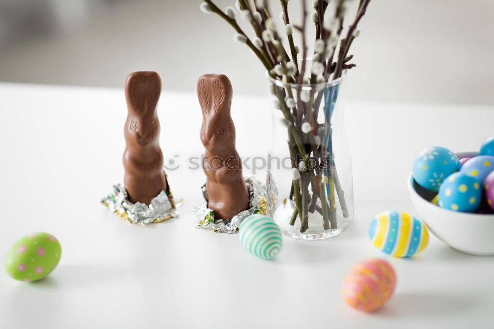 Similar – Image, Stock Photo Easter Still II Crockery