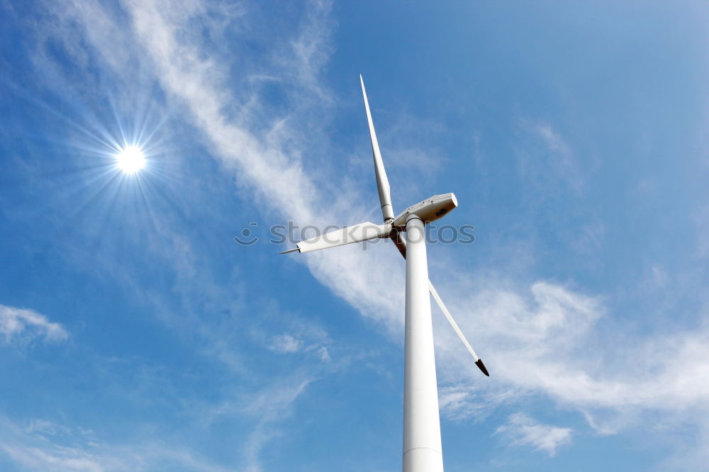 Similar – Image, Stock Photo Airspace & Wind Power