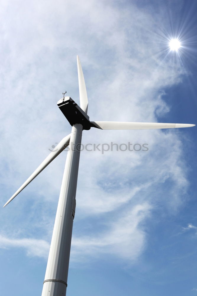 Similar – Image, Stock Photo Airspace & Wind Power