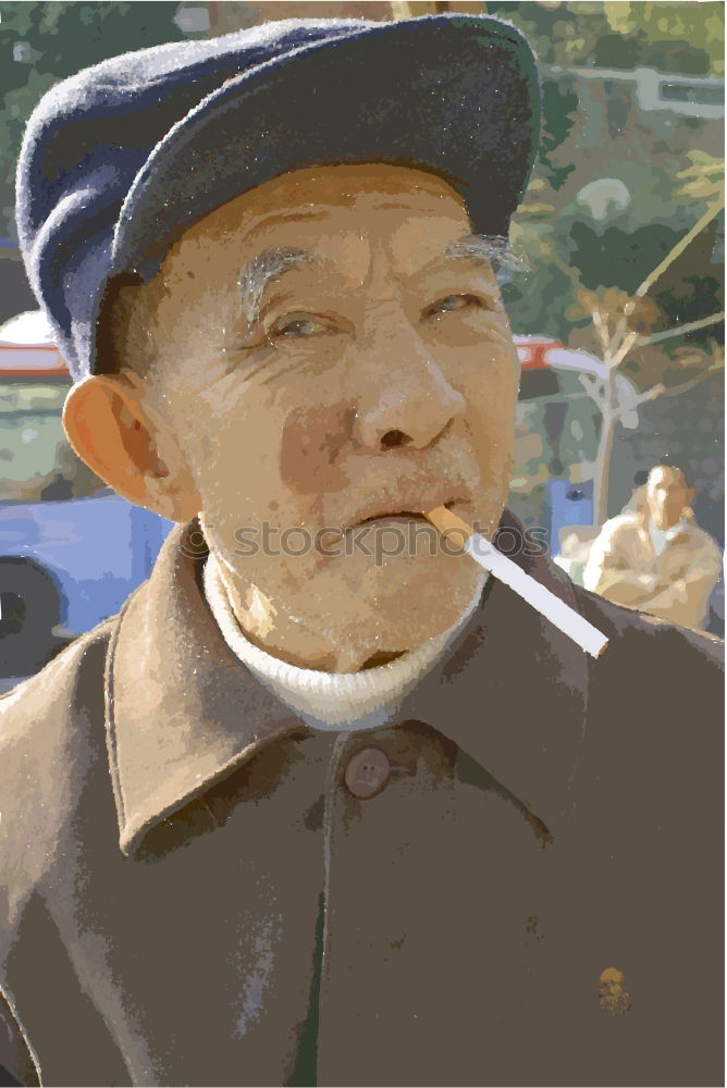 Similar – Old Frenchman Man